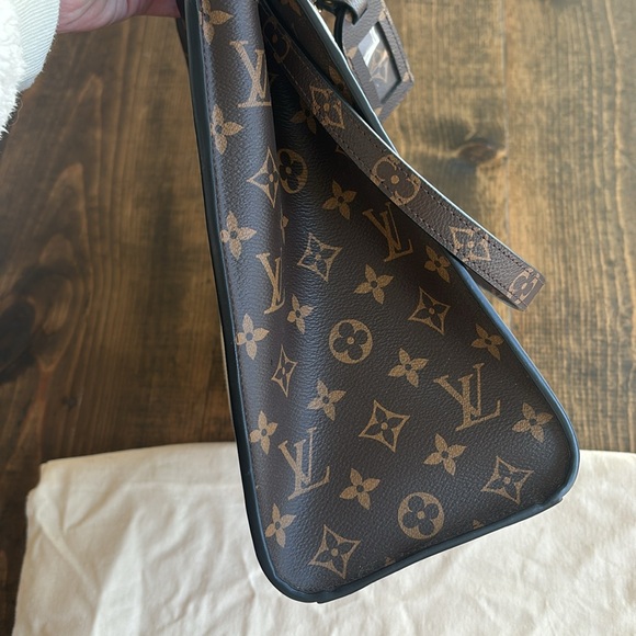 Louis Vuitton City Steamer Handbag Blue/Maroon - Picture 3 of 9